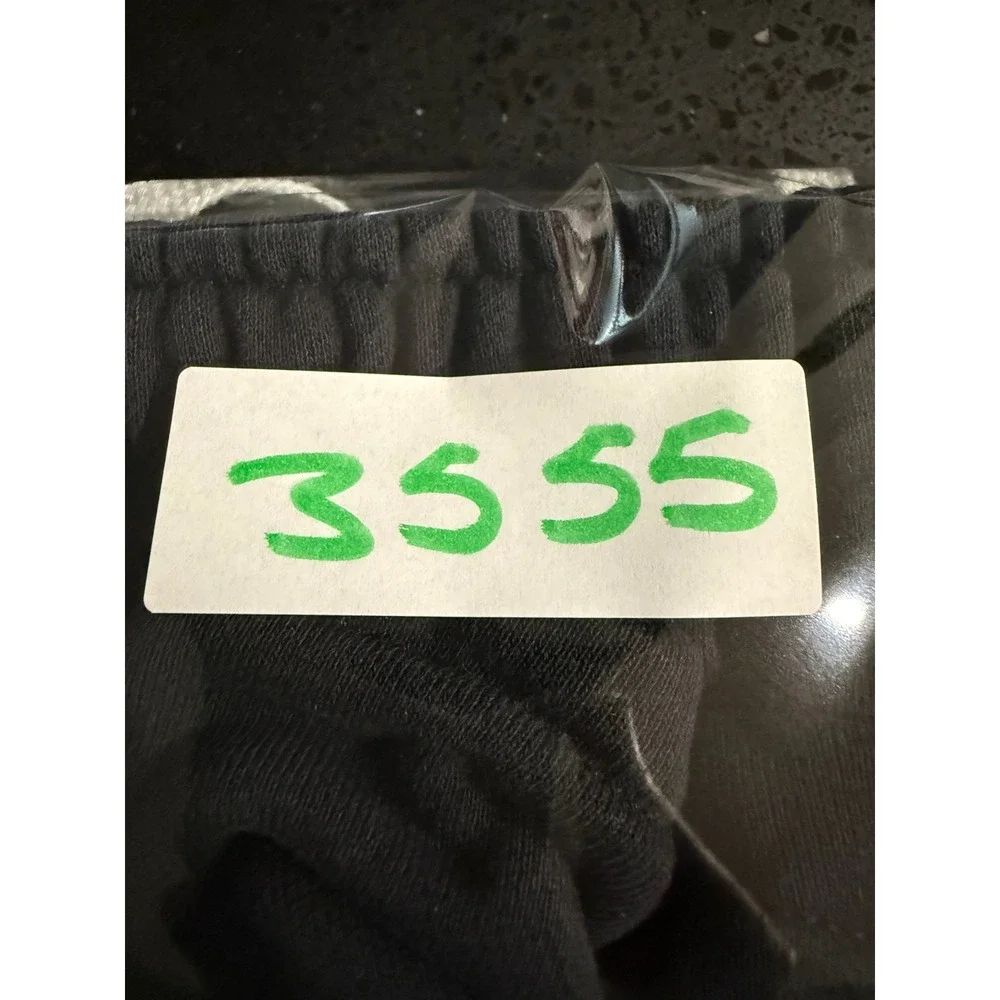 Nike Sportswear Essential Women Black Cotton Jersey Shorts Drawstring M 3555